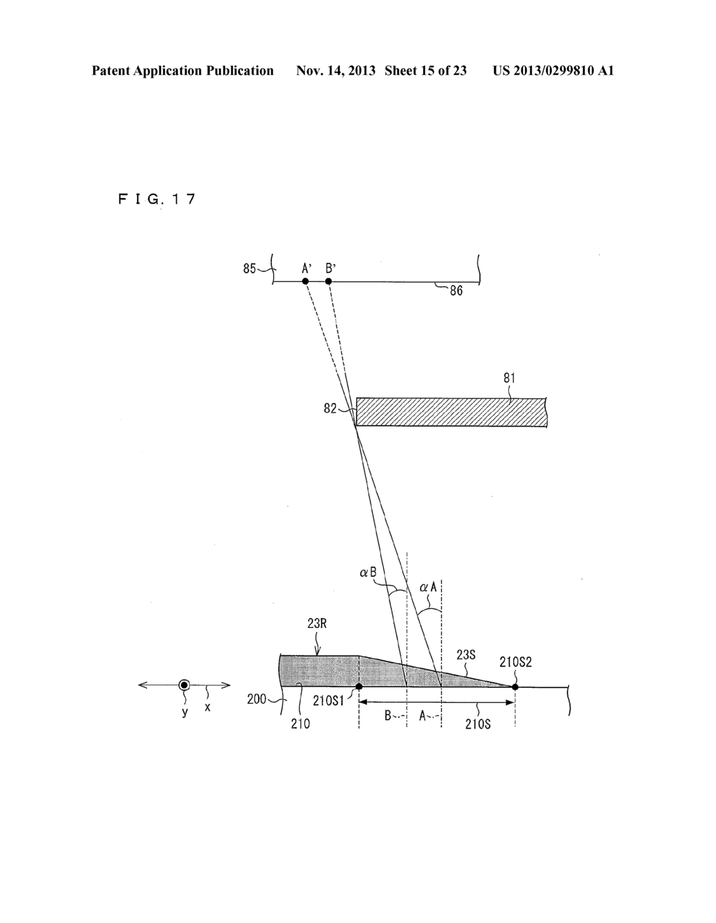 SUBSTRATE TO WHICH FILM IS FORMED, ORGANIC EL DISPLAY DEVICE, AND VAPOR     DEPOSITION METHOD - diagram, schematic, and image 16