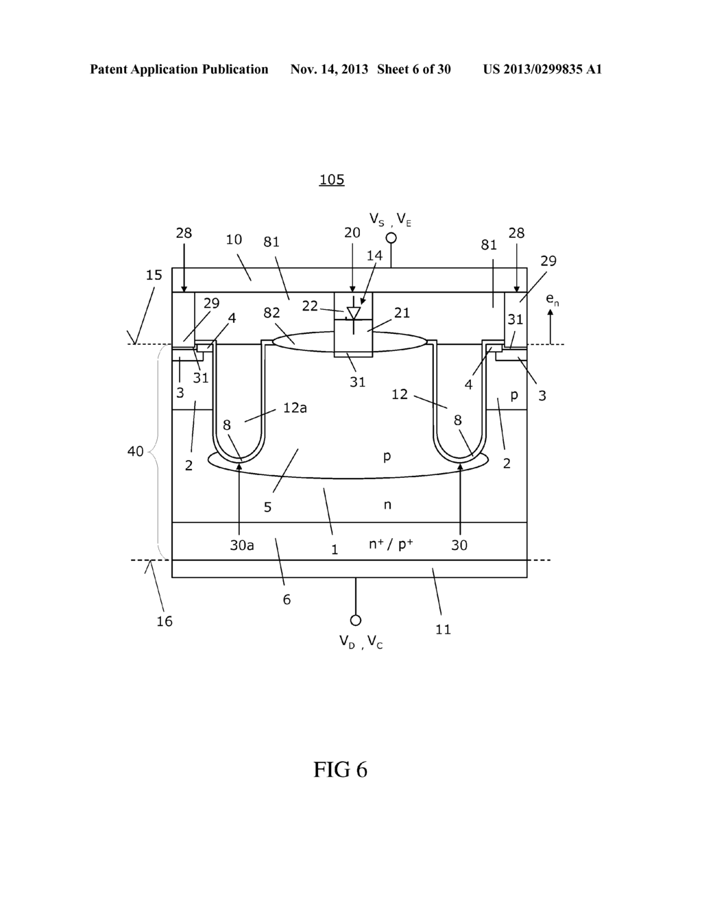 Semiconductor Device with an Integrated Poly-Diode - diagram, schematic, and image 07