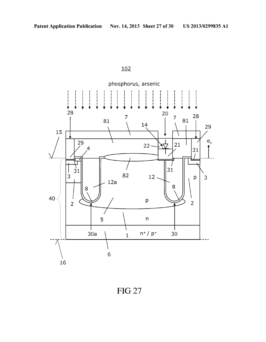 Semiconductor Device with an Integrated Poly-Diode - diagram, schematic, and image 28