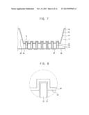 SEMICONDUCTOR PACKAGE AND METHOD OF MANUFACTURING THE SEMICONDUCTOR     PACKAGE diagram and image