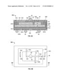 MICROELECTRONIC PACKAGE WITH STACKED MICROELECTRONIC ELEMENTS AND METHOD     FOR MANUFACTURE THEREOF diagram and image