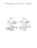 MEDICAL CART, MEDICATION MODULE, HEIGHT ADJUSTMENT MECHANISM, AND METHOD     OF MEDICATION TRANSPORT diagram and image