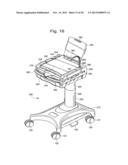 MEDICAL CART, MEDICATION MODULE, HEIGHT ADJUSTMENT MECHANISM, AND METHOD     OF MEDICATION TRANSPORT diagram and image