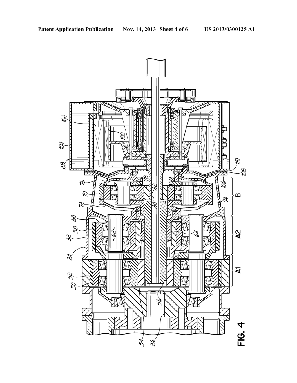 WIND TURBINE POWER TRANSMISSION SYSTEM AND METHOD OF INSTALLING A WIND     FARM INCLUDING SAME - diagram, schematic, and image 05