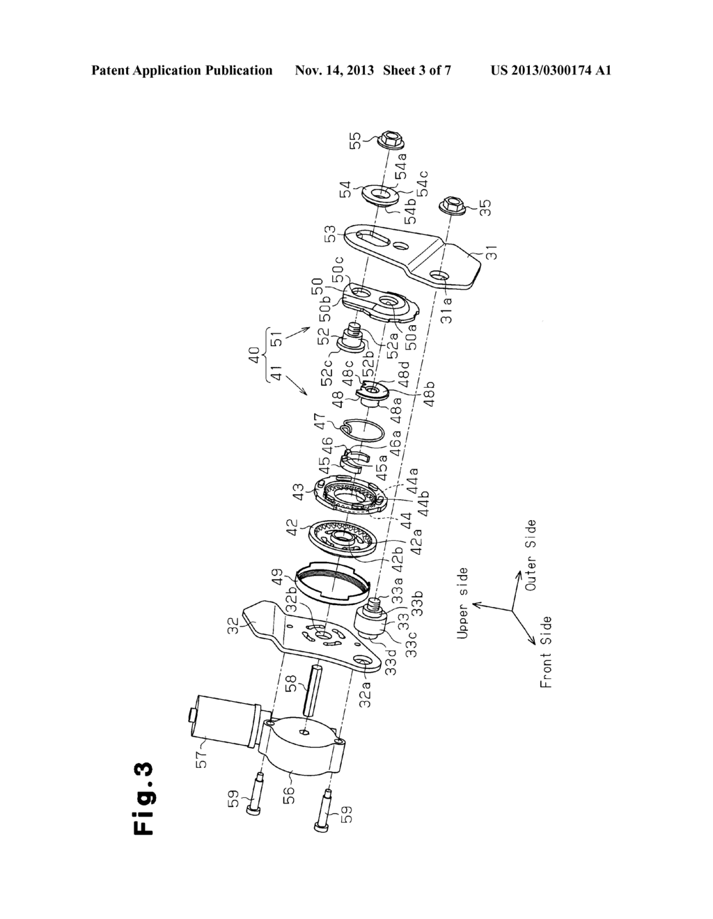 SEAT ADJUSTMENT DEVICE, AND VEHICLE SEAT DEVICE WITH THE SEAT ADJUSTMENT     DEVICE - diagram, schematic, and image 04