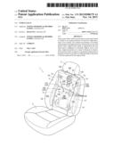 VEHICLE SEAT diagram and image