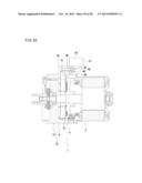 ROTATING ELECTRICAL MACHINE INCORPORATING DRIVE DEVICE diagram and image