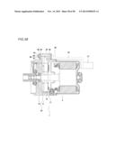 ROTATING ELECTRICAL MACHINE INCORPORATING DRIVE DEVICE diagram and image