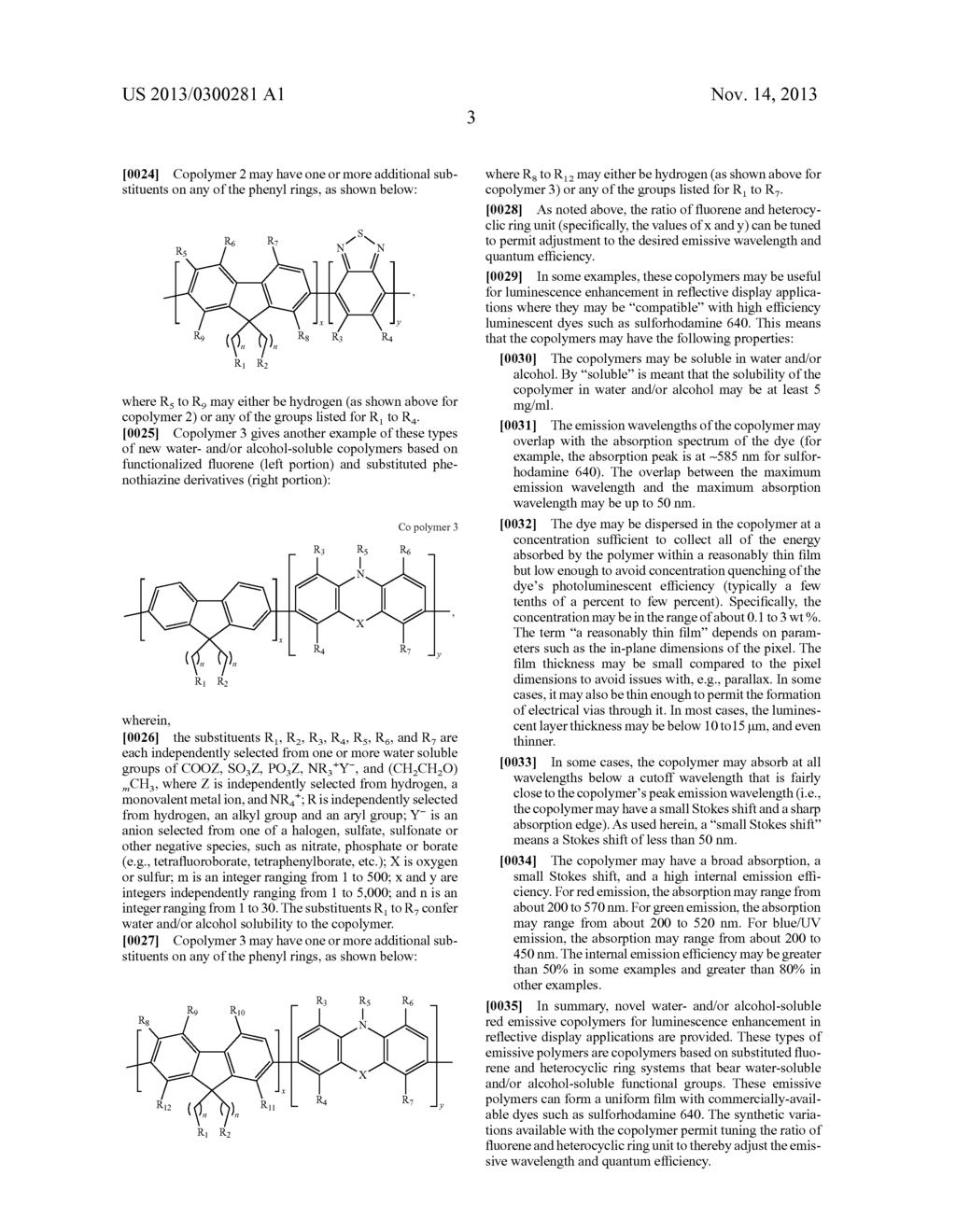 COPOLYMERS FOR LUMINESCENCE ENHANCEMENT IN REFLECTIVE DISPLAY APPLICATIONS - diagram, schematic, and image 05