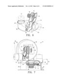 VISUAL WARNING DEVICE HAVING INTERIOR SPOTLIGHTS CAPABLY ILLUMINATING IN     PREFERABLE DIRECTION diagram and image