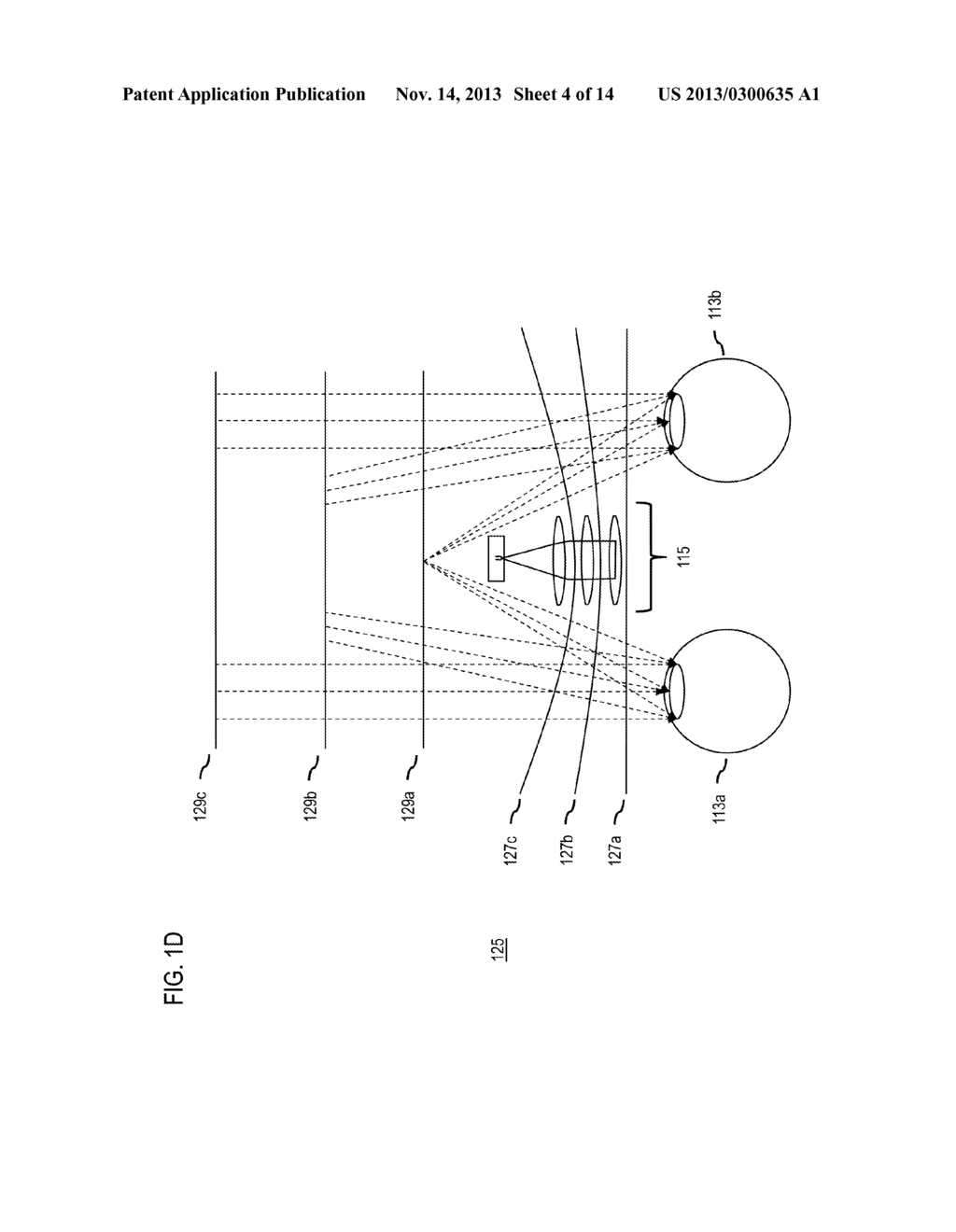 METHOD AND APPARATUS FOR PROVIDING FOCUS CORRECTION OF DISPLAYED     INFORMATION - diagram, schematic, and image 05