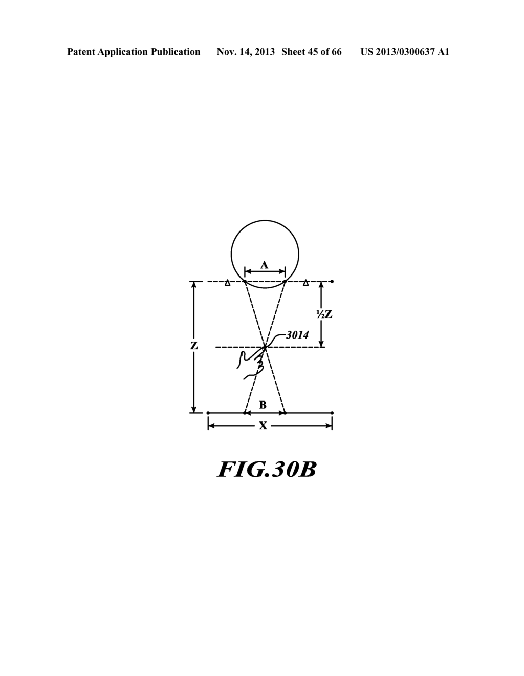 SYSTEM AND METHOD FOR 3-D PROJECTION AND ENHANCEMENTS FOR INTERACTIVITY - diagram, schematic, and image 46