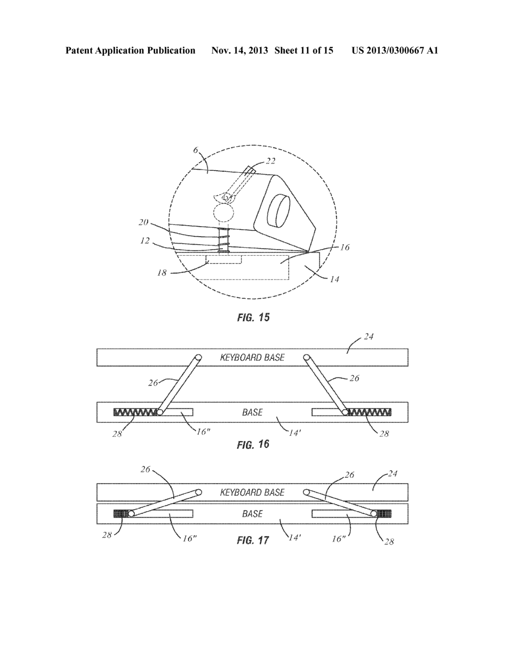 Adjustable Ergonomic Keyboard - diagram, schematic, and image 12