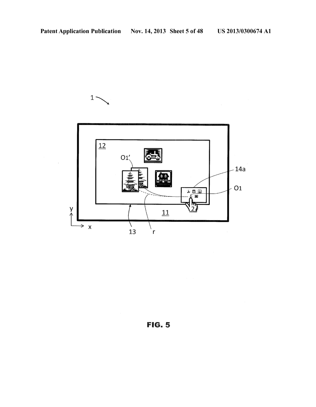 Overscan Display Device and Method of Using the Same - diagram, schematic, and image 06