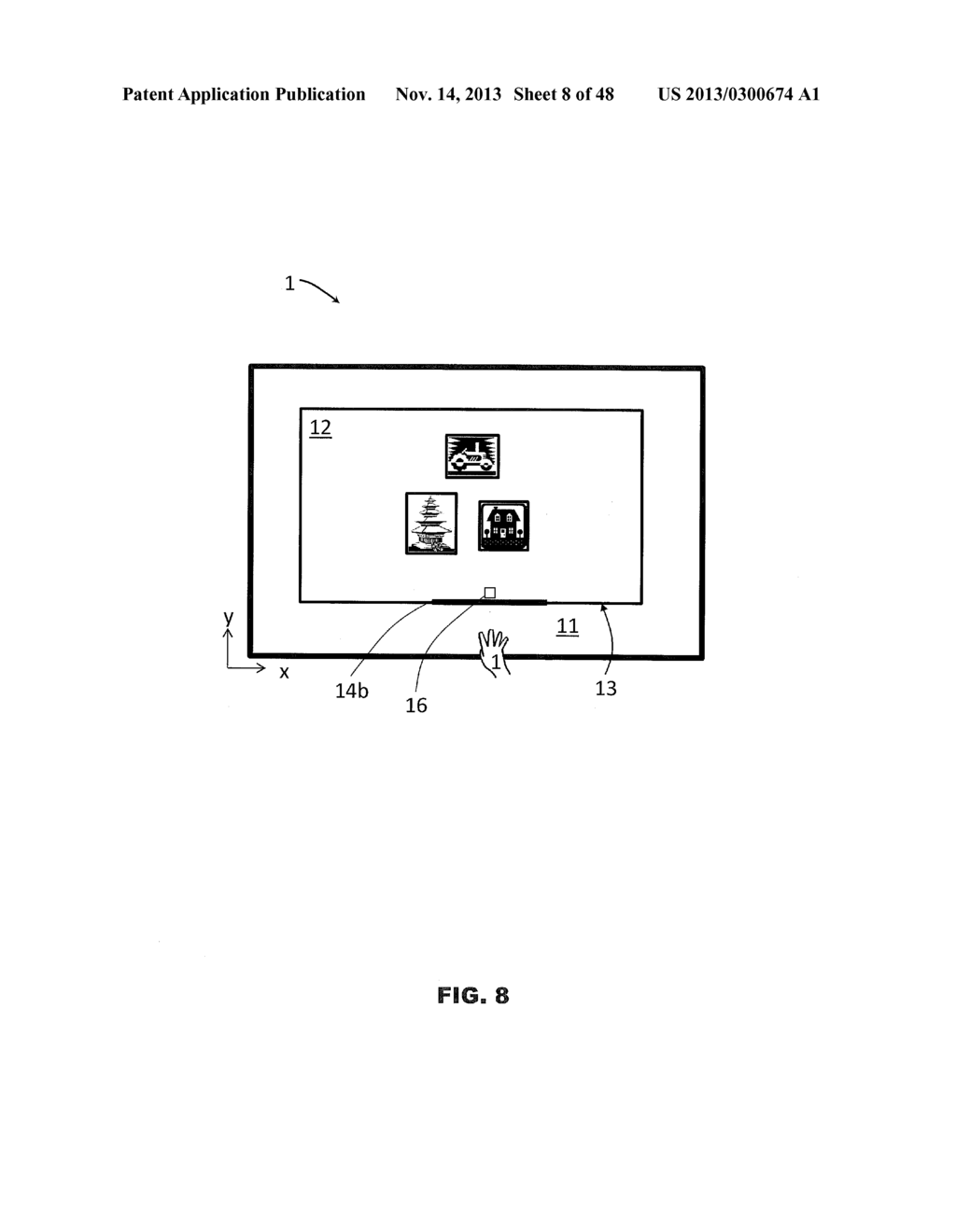 Overscan Display Device and Method of Using the Same - diagram, schematic, and image 09