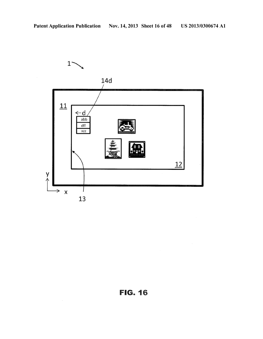 Overscan Display Device and Method of Using the Same - diagram, schematic, and image 17