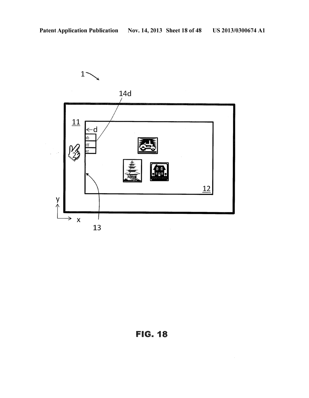 Overscan Display Device and Method of Using the Same - diagram, schematic, and image 19
