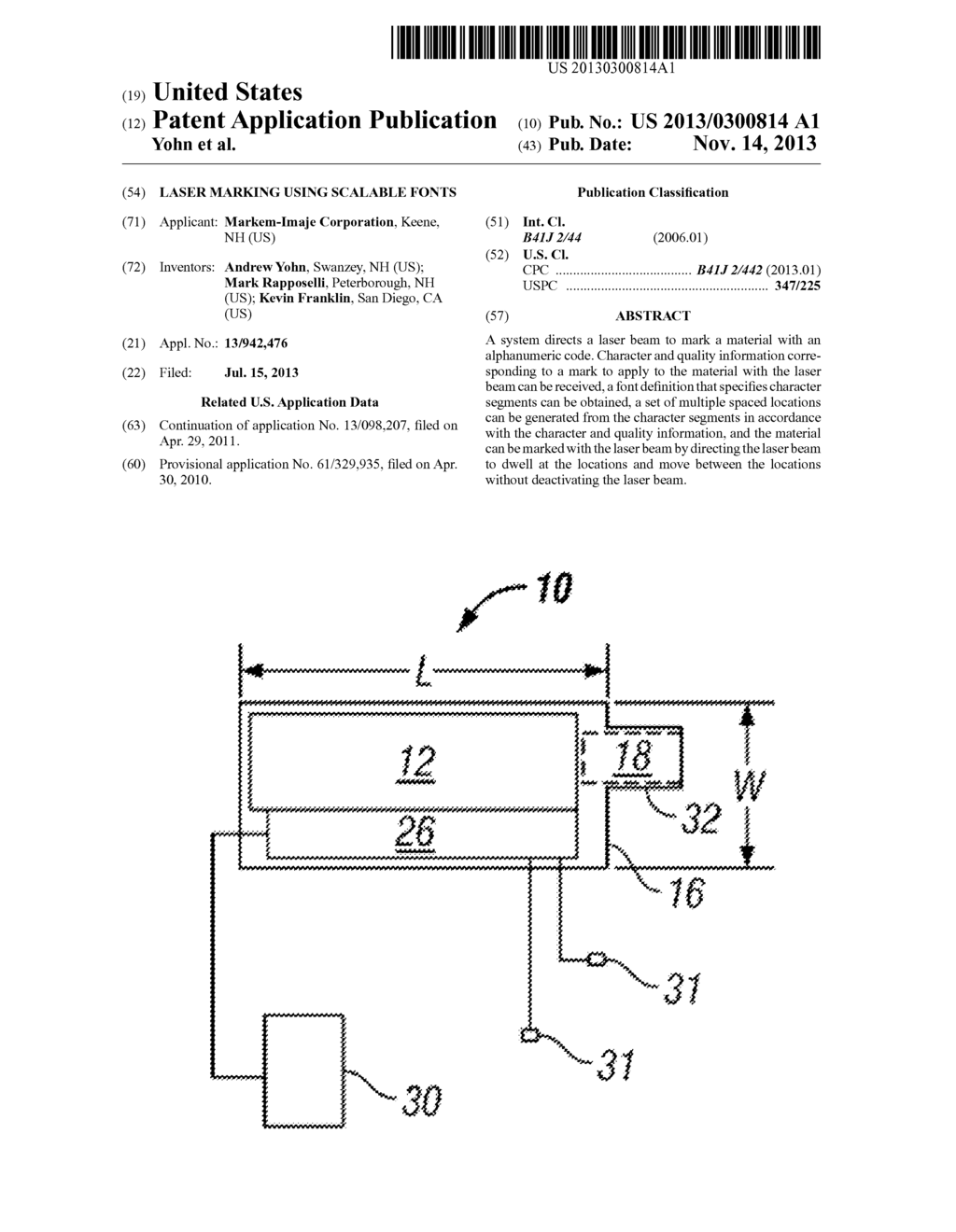 Laser Marking Using Scalable Fonts - diagram, schematic, and image 01