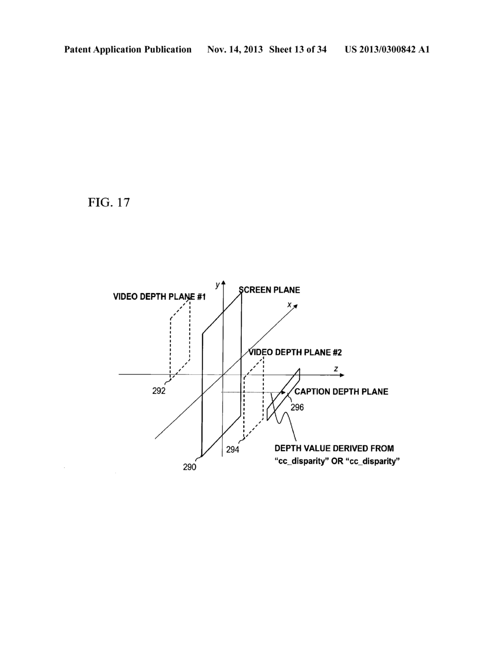 3D CAPTION DISPLAY METHOD AND 3D DISPLAY APPARATUS FOR IMPLEMENTING THE     SAME - diagram, schematic, and image 14