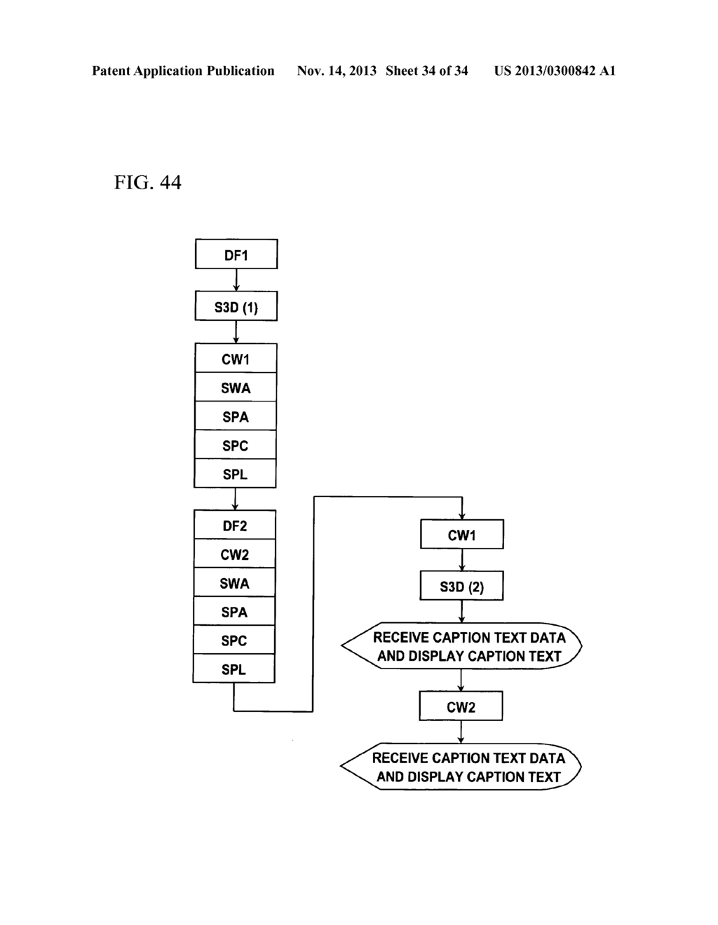 3D CAPTION DISPLAY METHOD AND 3D DISPLAY APPARATUS FOR IMPLEMENTING THE     SAME - diagram, schematic, and image 35