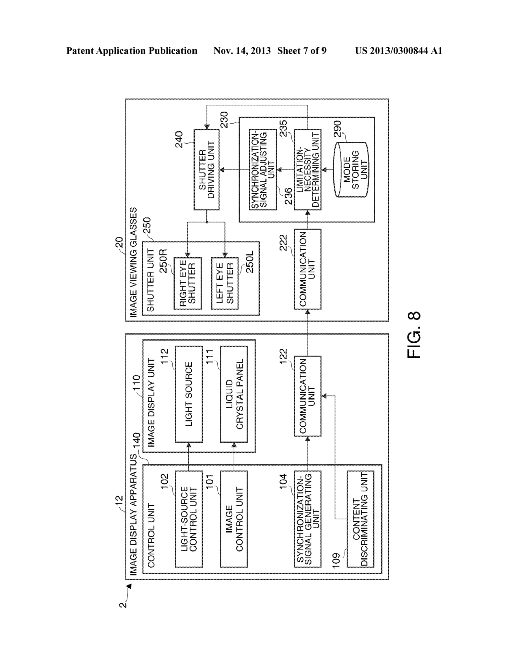 IMAGE DISPLAY APPARATUS AND SHUTTER DEVICE - diagram, schematic, and image 08