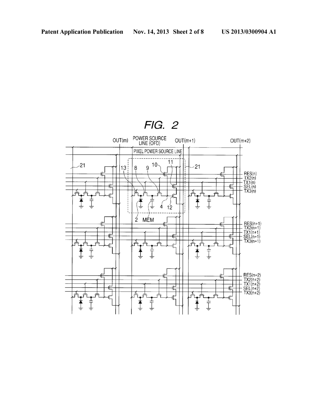 SOLID-STATE IMAGING APPARATUS, DRIVING METHOD OF THE SAME AND IMAGING     SYSTEM - diagram, schematic, and image 03