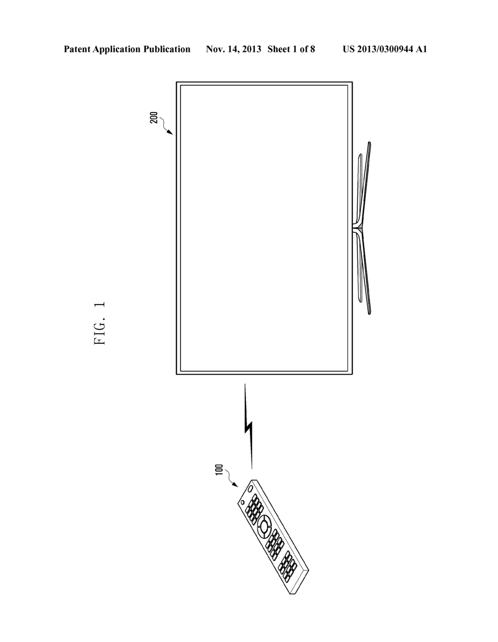 METHOD AND SYSTEM FOR CONTROLLING FUNCTION OF DISPLAY DEVICE USING REMOTE     CONTROLLER - diagram, schematic, and image 02