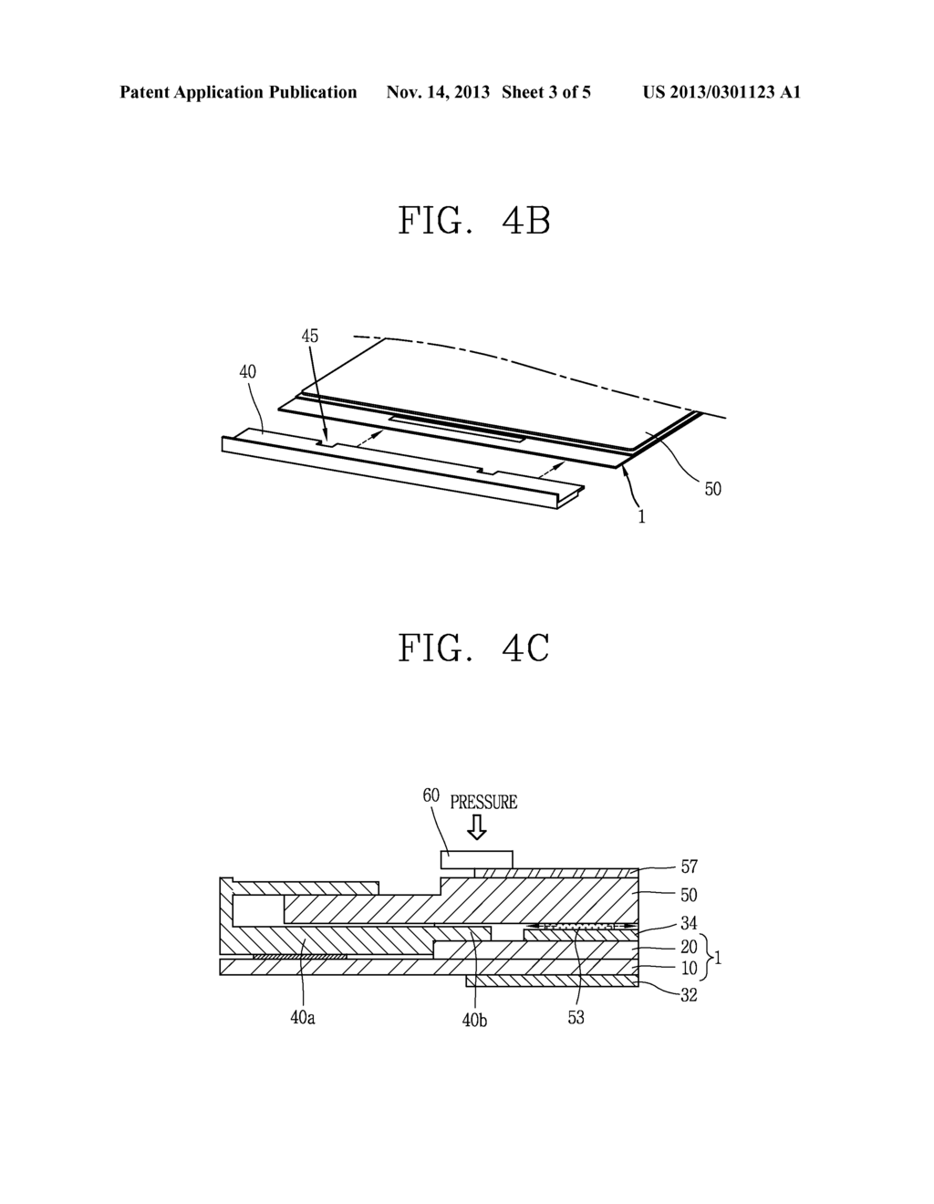 SUPPORTING MEMBER FOR ATTACHING FUNCTIONAL PANEL TO DISPLAY PANEL, DISPLAY     DEVICE HAVING THE SAME, AND METHOD FOR FABRICATING DISPLAY DEVICE - diagram, schematic, and image 04