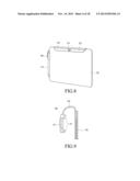 PORTABLE TERMINAL WITH DETACHABLE PROTECTION COVER diagram and image