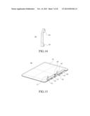 PORTABLE TERMINAL WITH DETACHABLE PROTECTION COVER diagram and image