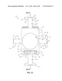 DISPLAY SYSTEM WITH MOUNTING ASSEMBLIES AND ASSOCIATED METHODS diagram and image