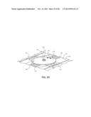 DISPLAY SYSTEM WITH MOUNTING ASSEMBLIES AND ASSOCIATED METHODS diagram and image