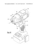 Power Tool With Light For Illuminating Workpiece diagram and image