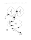 METHOD AND APPARATUS FOR SHARING A SINGLE DATA CHANNEL FOR MULTIPLE     SIGNALING FLOWS DESTINED TO MULTIPLE CORE NETWORKS diagram and image