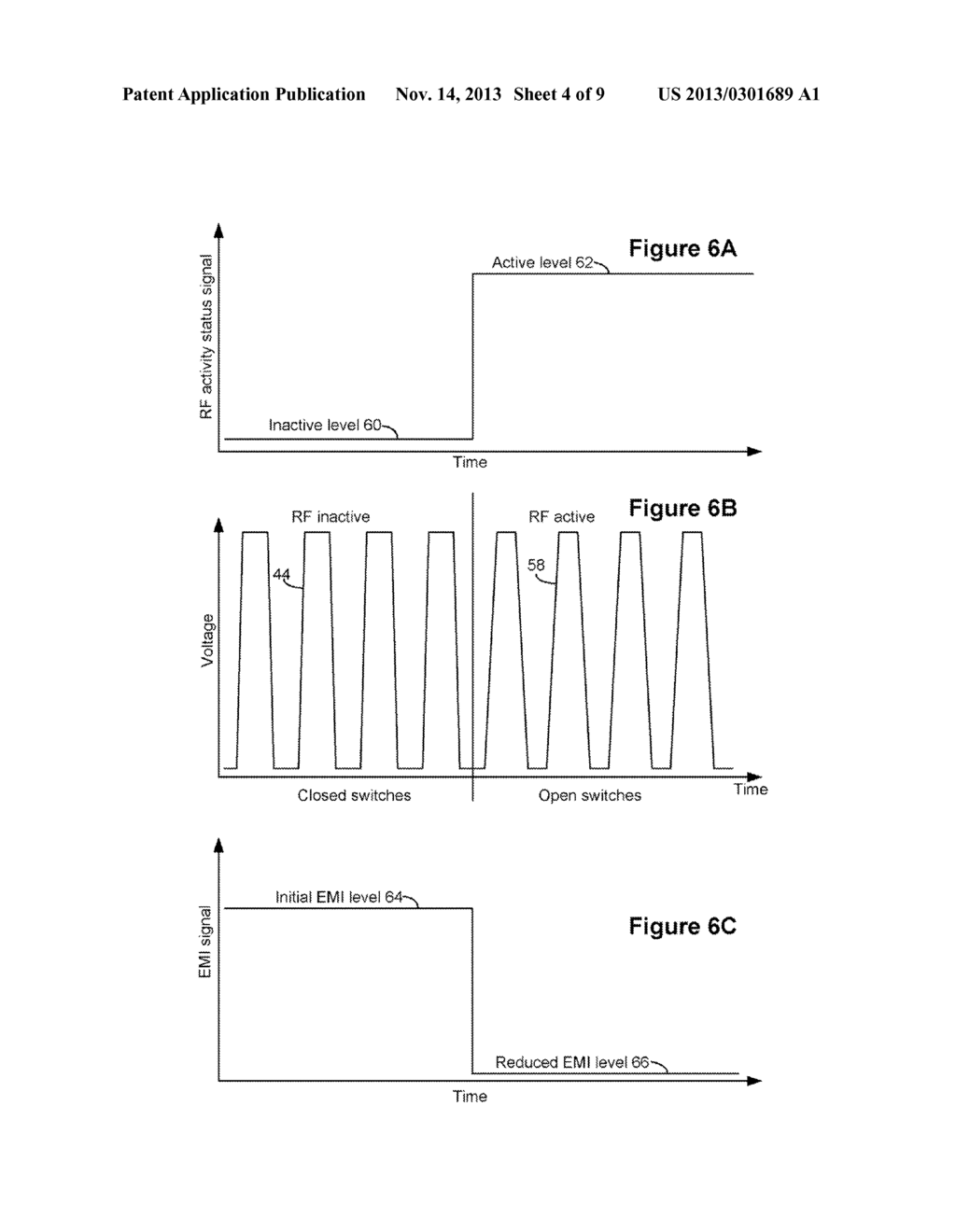 SYSTEM AND METHOD FOR CONTROLLING ELECTROMAGNETIC INTERFERENCE IN PORTABLE     ELECTRONIC DEVICES HAVING A RADIO FREQUENCY SUBSYSTEM - diagram, schematic, and image 05