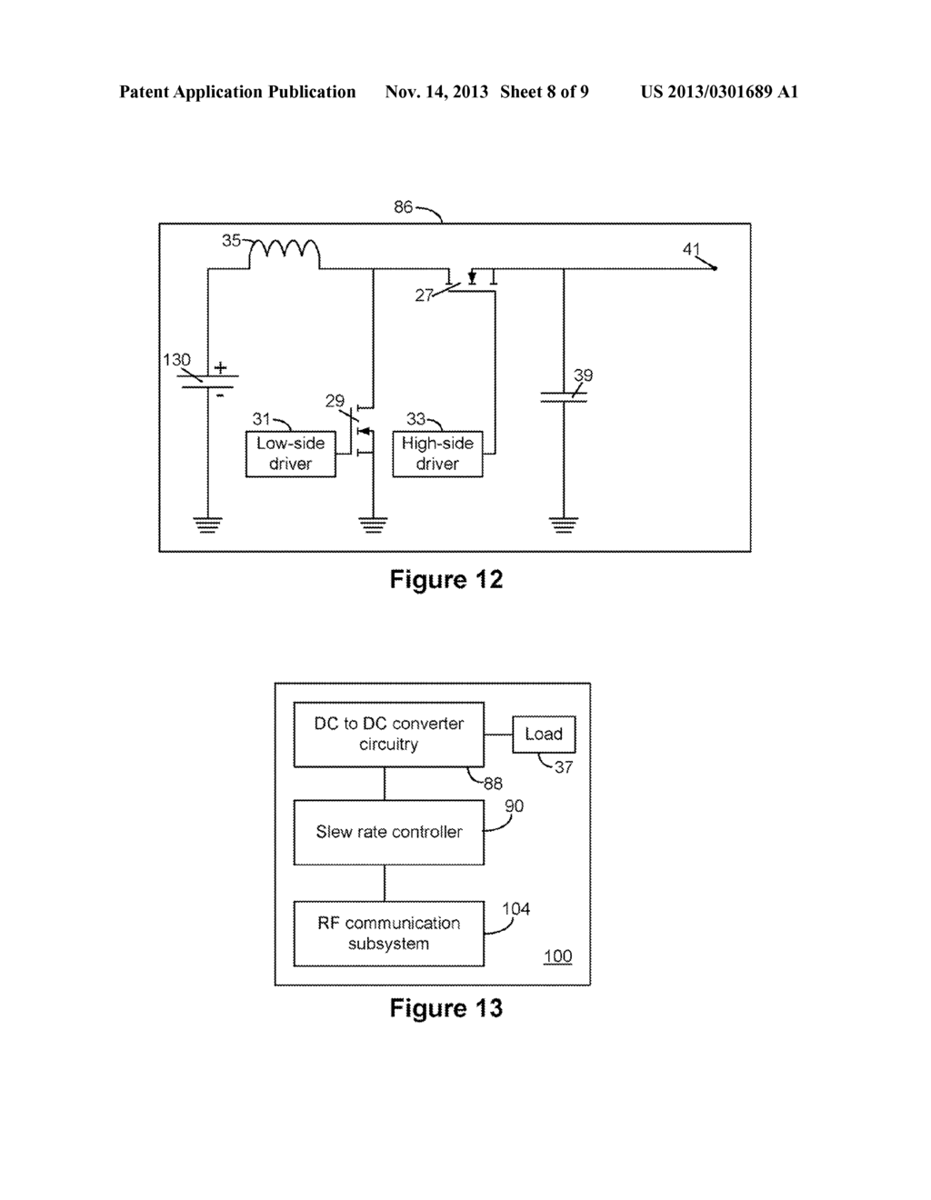 SYSTEM AND METHOD FOR CONTROLLING ELECTROMAGNETIC INTERFERENCE IN PORTABLE     ELECTRONIC DEVICES HAVING A RADIO FREQUENCY SUBSYSTEM - diagram, schematic, and image 09