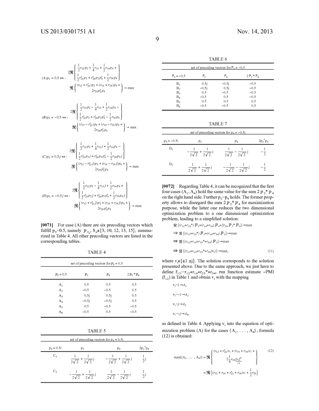 Apparatus and Method for Determining a Precoding Matrix - diagram, schematic, and image 14