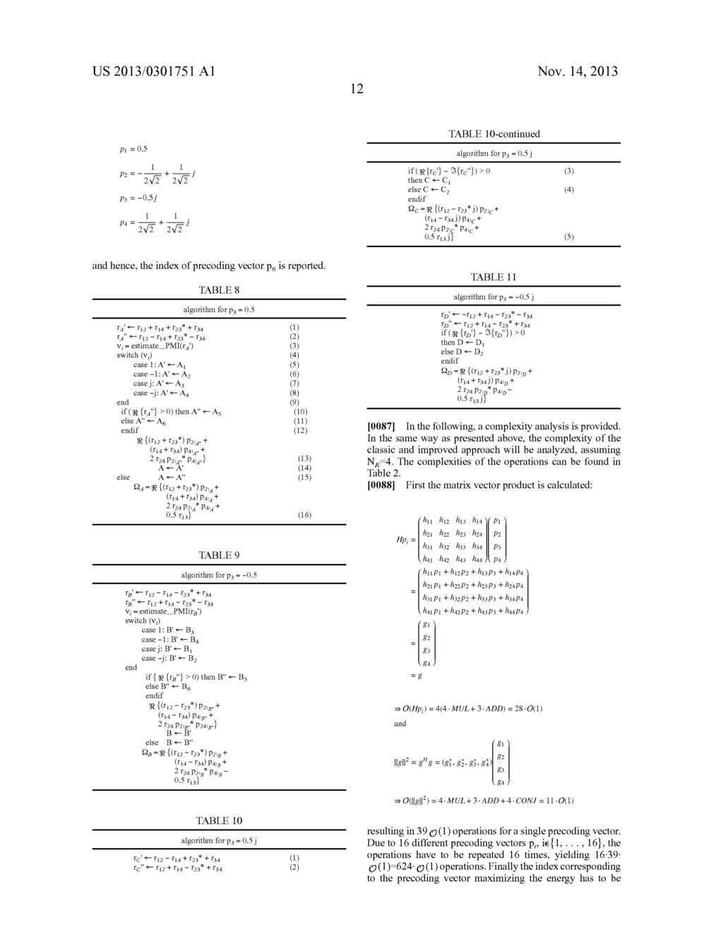 Apparatus and Method for Determining a Precoding Matrix - diagram, schematic, and image 17