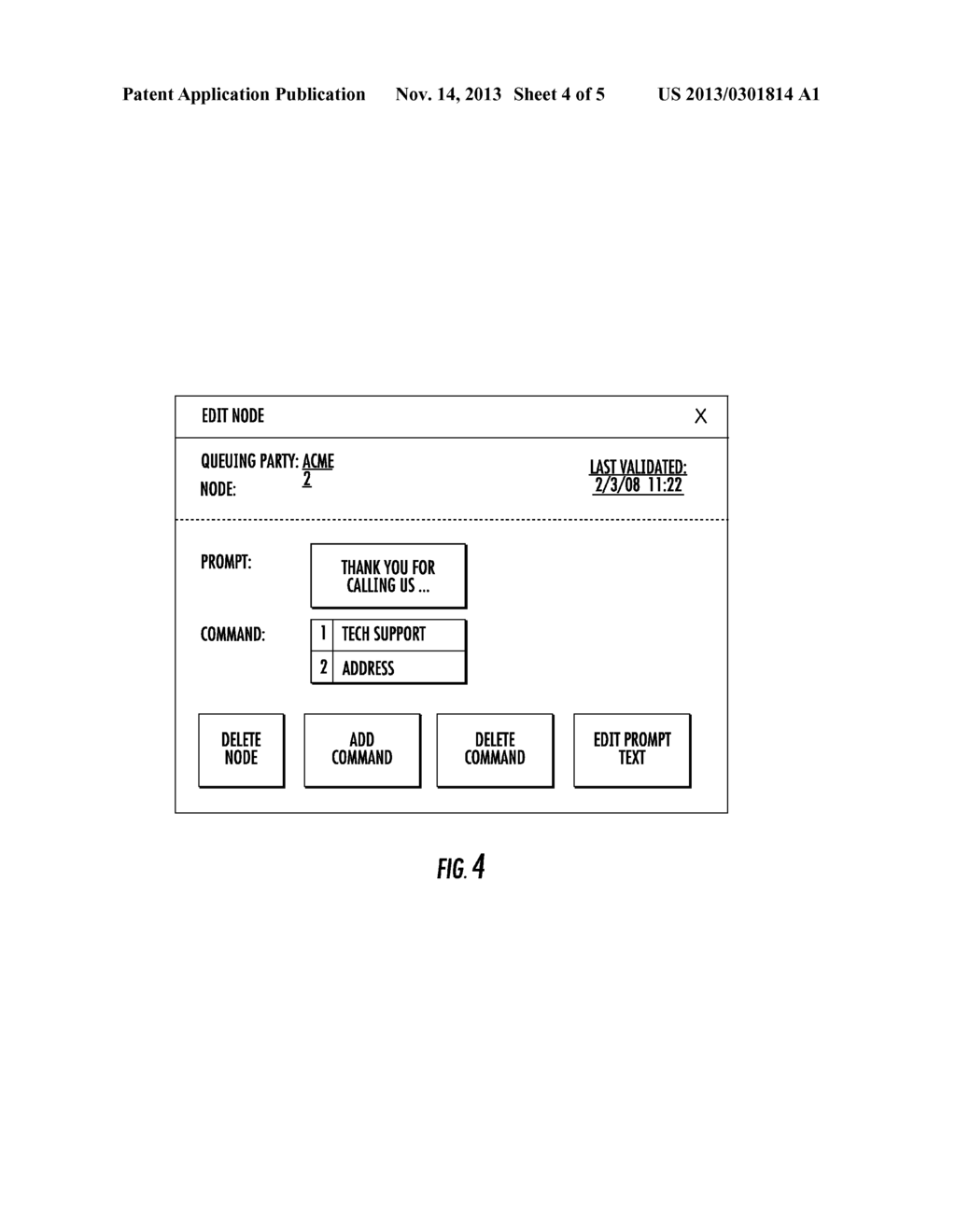 SYSTEM AND METHOD FOR EXTERNALLY MAPPING AN INTERACTIVE VOICE RESPONSE     MENU - diagram, schematic, and image 05