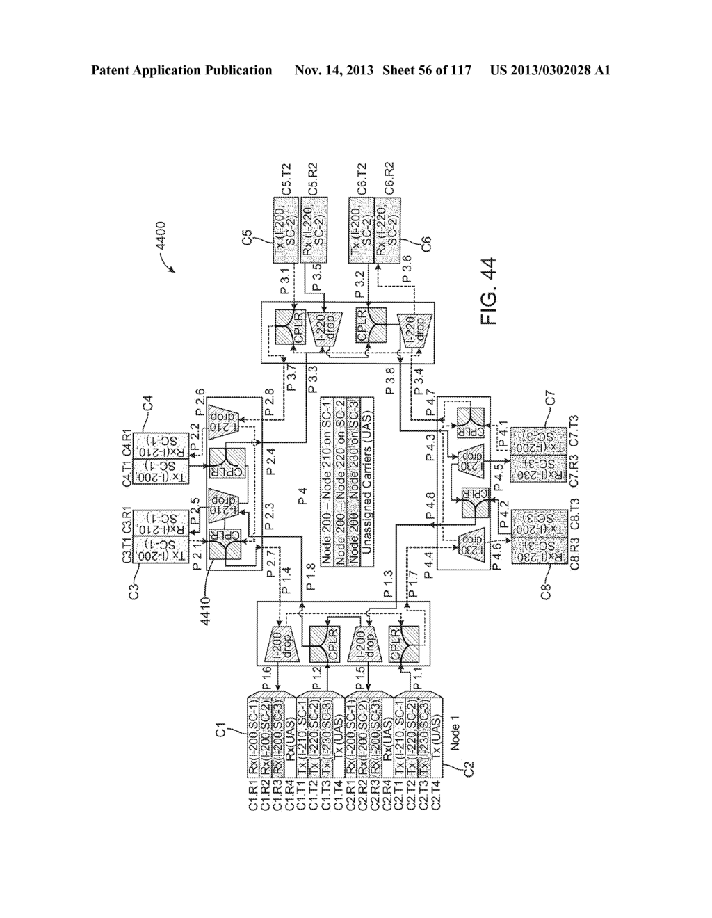 Optical Subchannel Routing, Protection Switching and Security - diagram, schematic, and image 57