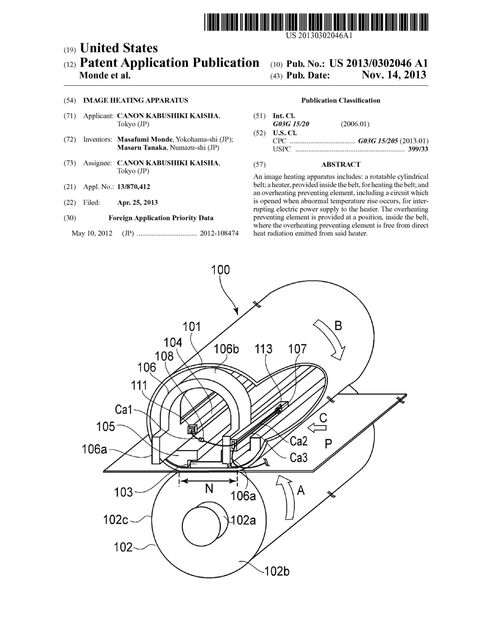 IMAGE HEATING APPARATUS - diagram, schematic, and image 01