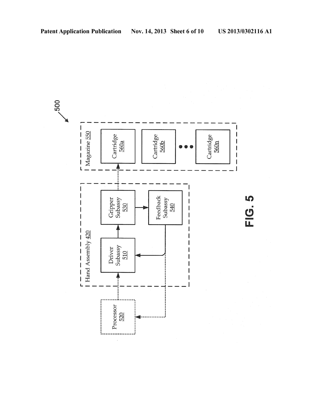 MAGAZINE DROP-OUT FOR A ROBOTIC GRIPPER - diagram, schematic, and image 07