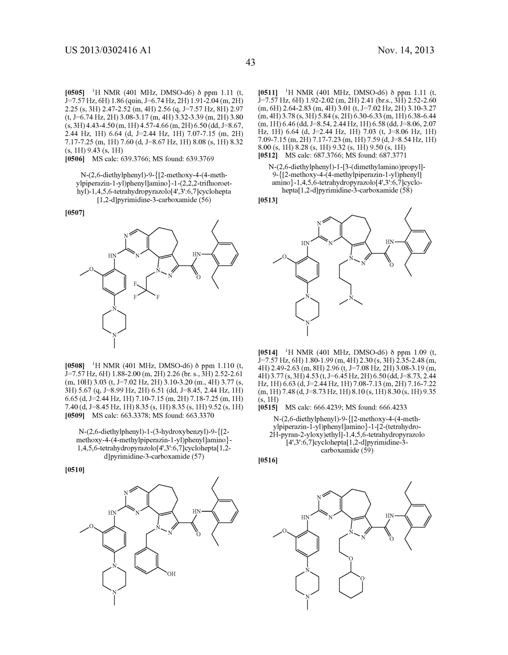 TRICYCLIC DERIVATIVES, PROCESS FOR THEIR PREPARATION AND THEIR USE AS     KINASE INHIBITORS - diagram, schematic, and image 47