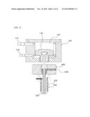 HOT RUNNER VALVE APPARATUS FOR AN INJECTION-MOLDING MACHINE diagram and image