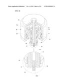 HOT RUNNER VALVE APPARATUS FOR AN INJECTION-MOLDING MACHINE diagram and image