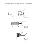 ELECTRICAL COMPONENT HAVING A DEVICE FOR ISOLATING AN ELECTRICAL LINE     CONNECTION diagram and image