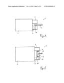 ELECTRICAL COMPONENT HAVING A DEVICE FOR ISOLATING AN ELECTRICAL LINE     CONNECTION diagram and image