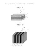 THERMALLY CONDUCTIVE MEMBER, AND BATTERY DEVICE USING THE SAME diagram and image