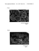 ACTIVE MATERIAL PARTICLES AND USE OF SAME diagram and image