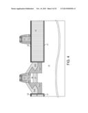 INVERTED THIN CHANNEL MOSFET WITH SELF-ALIGNED EXPANDED SOURCE/DRAIN diagram and image